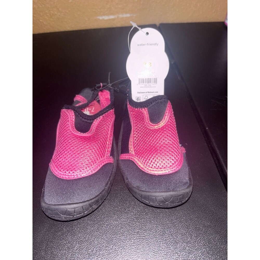 Pink and Black kids water shoes